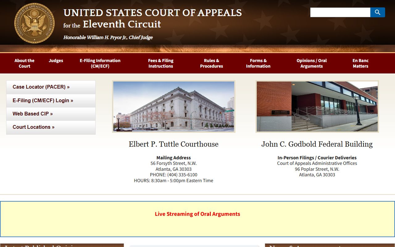Dawson County probate records federal Eleventh Circuit court source